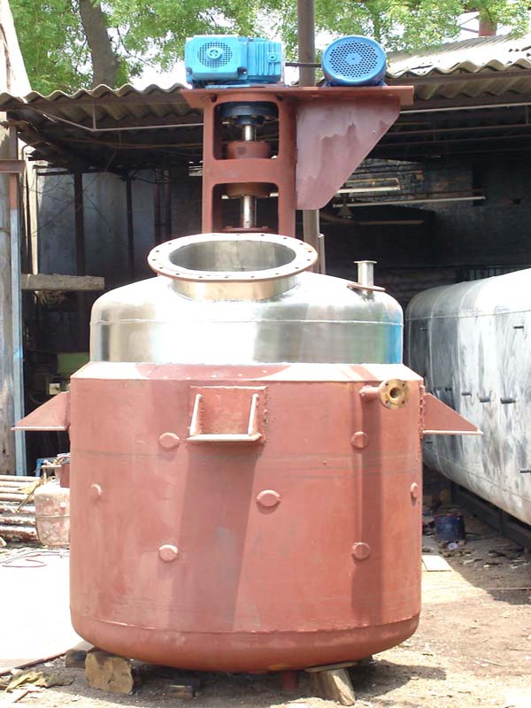 jacketed  reaction vessel